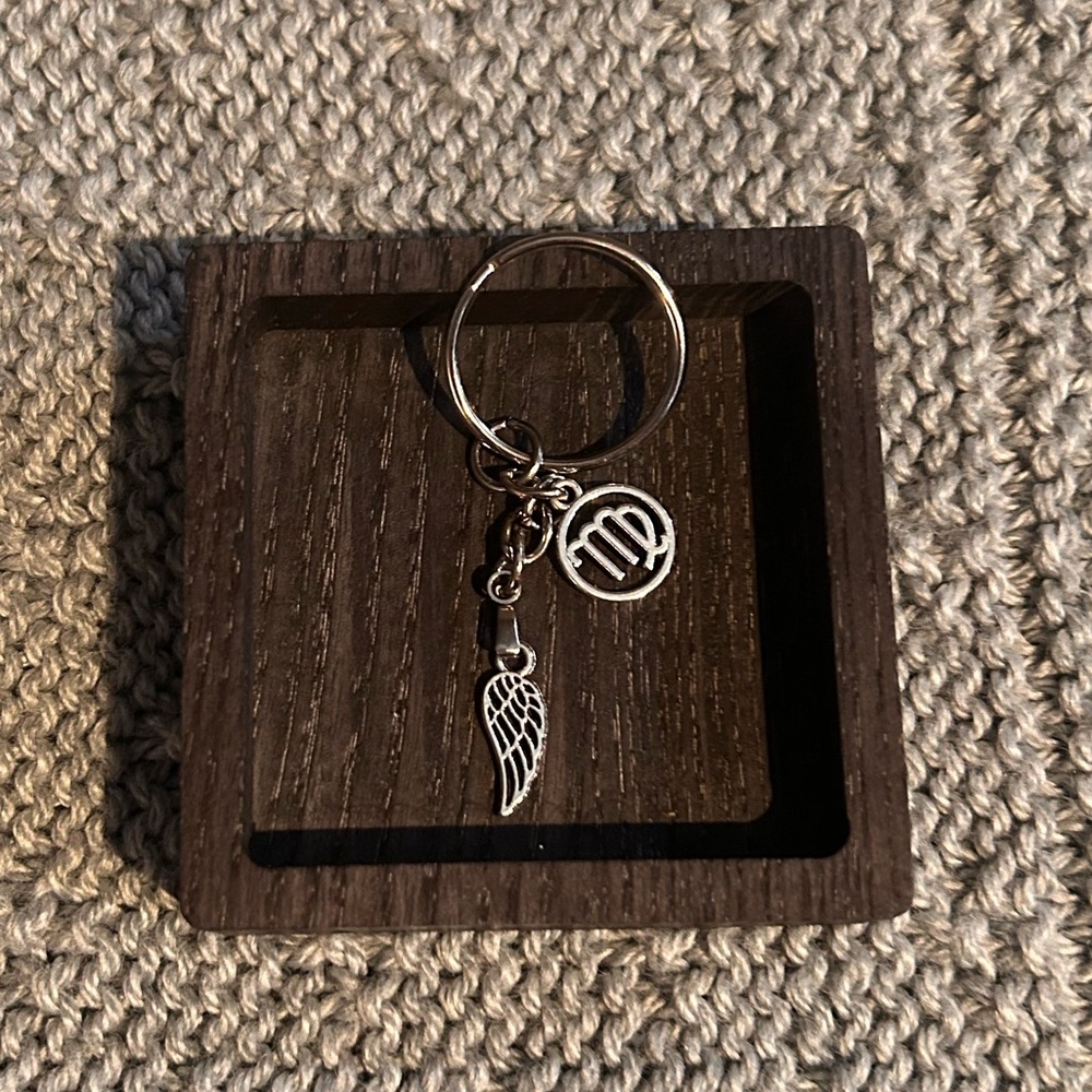Virgo Zodiac Keychain